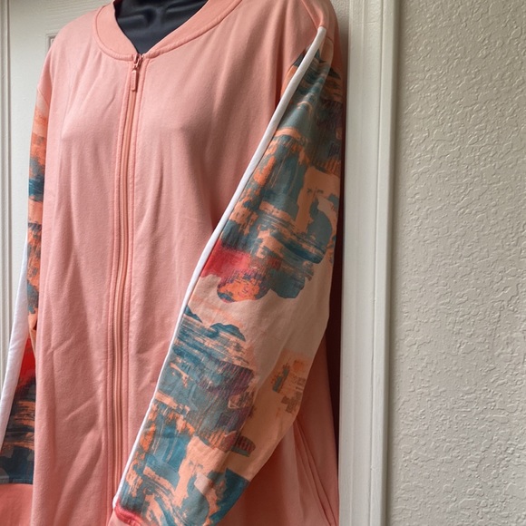 Denim & Co Zip Up Jacket - Picture 3 of 6